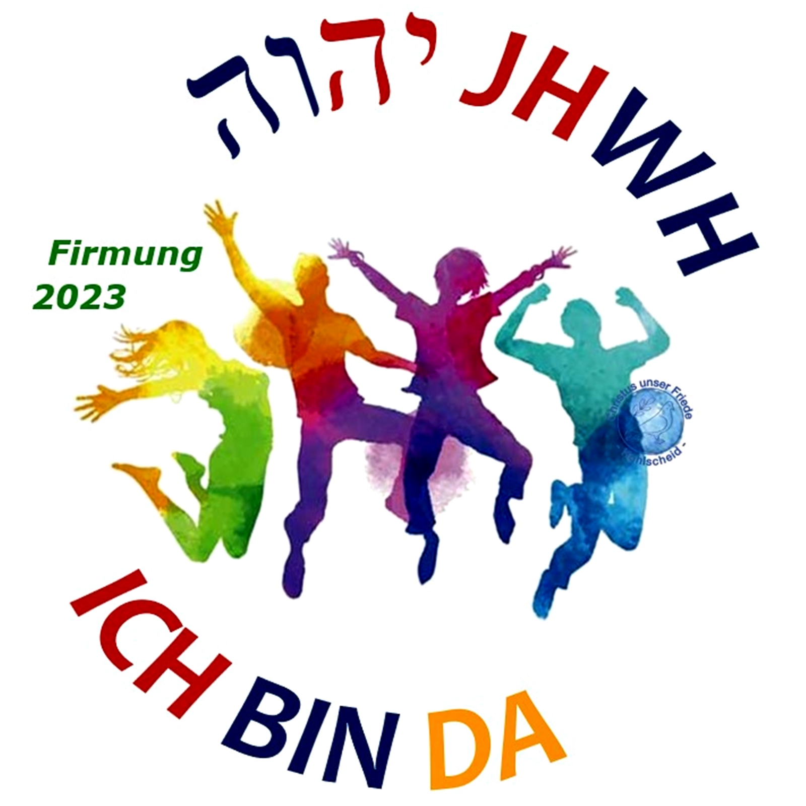 Firmung 2023 - JHWH ICH BIN DA (LOGO - FJW)