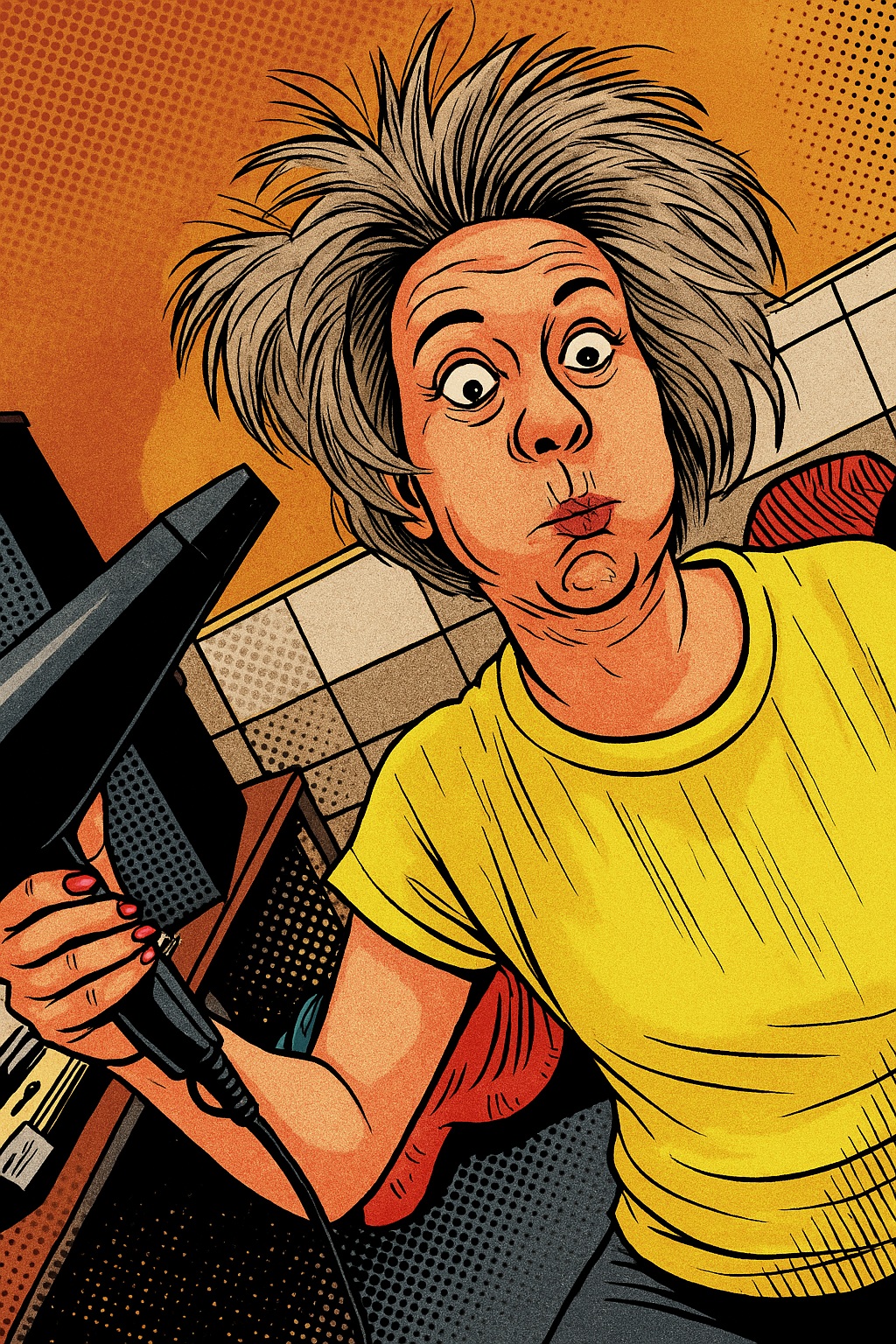 Haarige Zeiten (c) Theater AG St. Katharina Kohlscheid